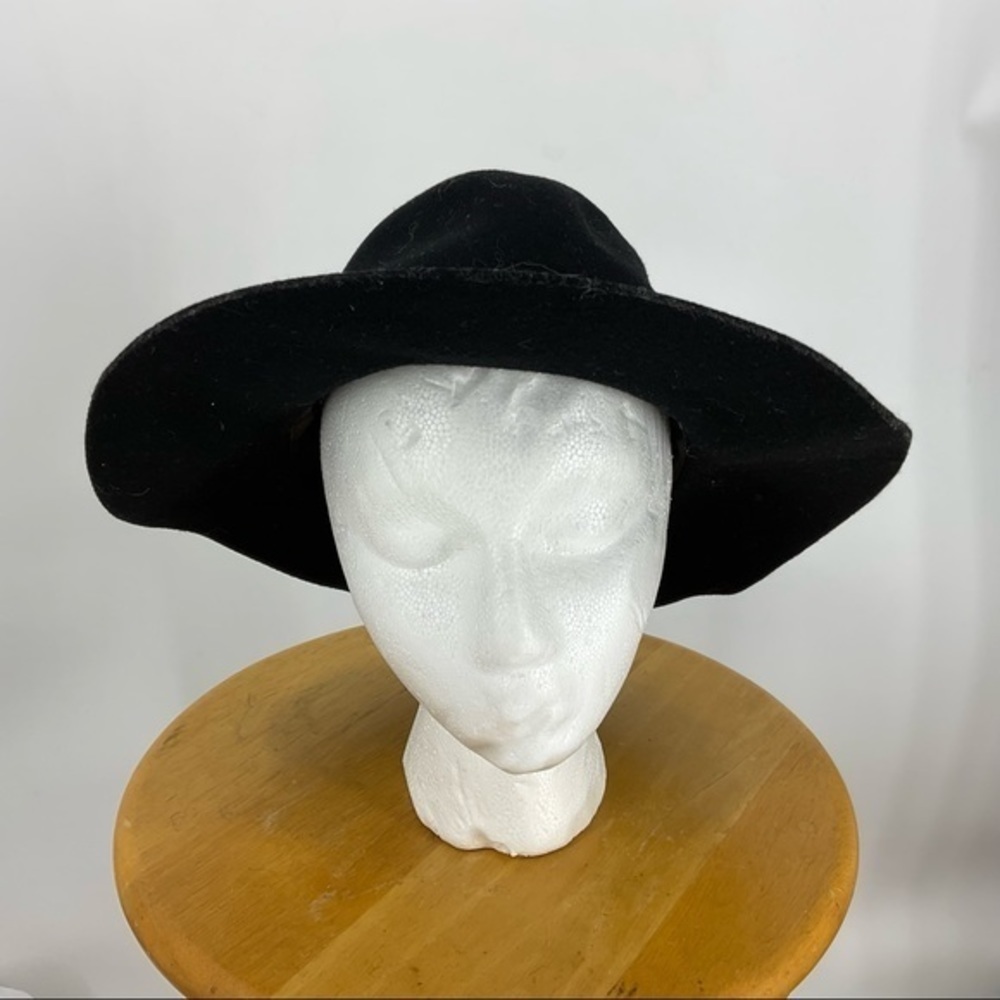 Angela Williams Black wool hat OS - Picture 4 of 9